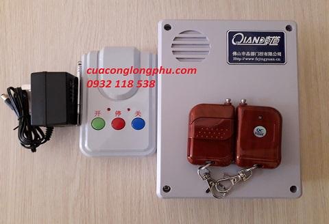 Bộ điều khiển cổng xếp có ray