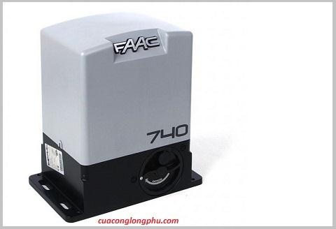 Motor cổng trượt tự động 740 faac - italia