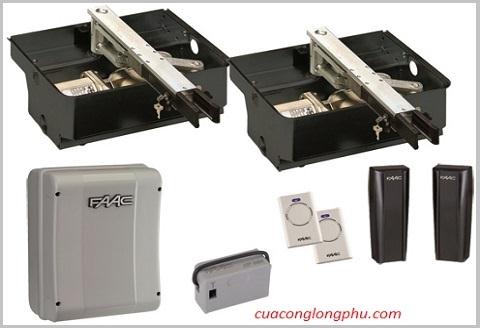 Motor cổng tự động âm sàn 770n faac - italia