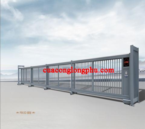 Phân phối và lắp đặt cổng thép trượt ngang tự động Thanh Hóa