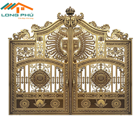 Cổng biệt thự nhôm đúc giá rẻ, chất lượng cao tại Bắc Ninh