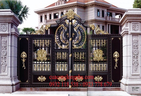 Cổng sắt, cổng inox mỹ thuật thanh hóa