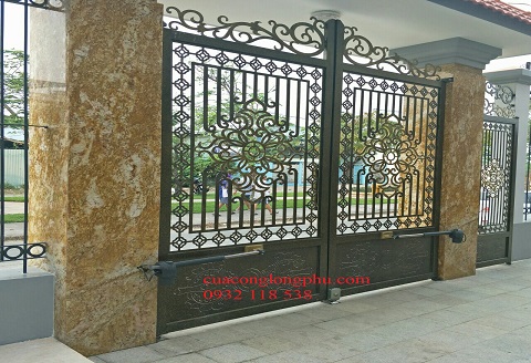 Cổng tự động chính hãng, cổng tự động long phú