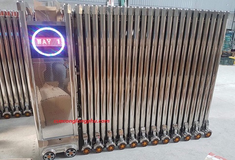 Cổng xếp tự động nhập khẩu chất lượng, giá rẻ