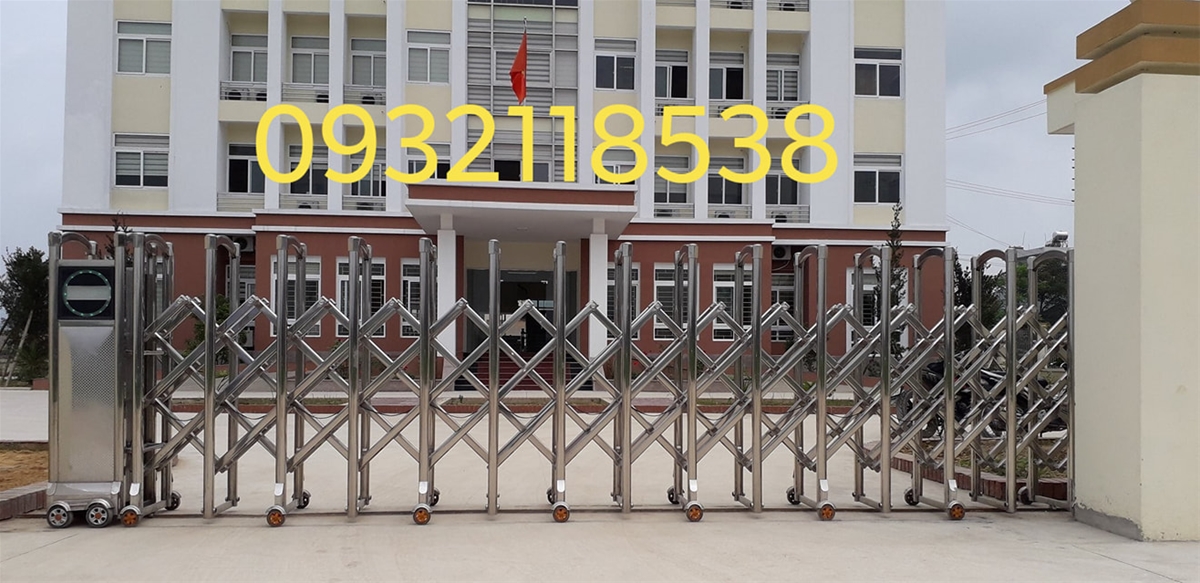 Cổng xếp tự động Nghệ An nhập khẩu, giá rẻ