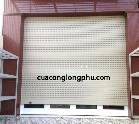 Lắp đặt cửa cuốn khe thoáng chất lượng cao tại Hà Nội