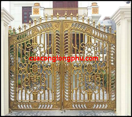 Những thiết kế cổng biệt thự đẹp năm 2021, lắp tại Hải Phòng