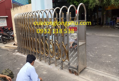 Sửa cổng xếp thanh hóa