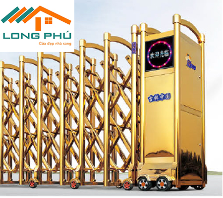 Sửa chữa cửa cuốn, cổng xếp inox tự động giá rẻ Thanh Hóa