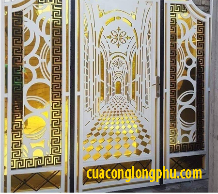 Thiết kế và lắp đặt cổng sắt cnc tại Thái Bình